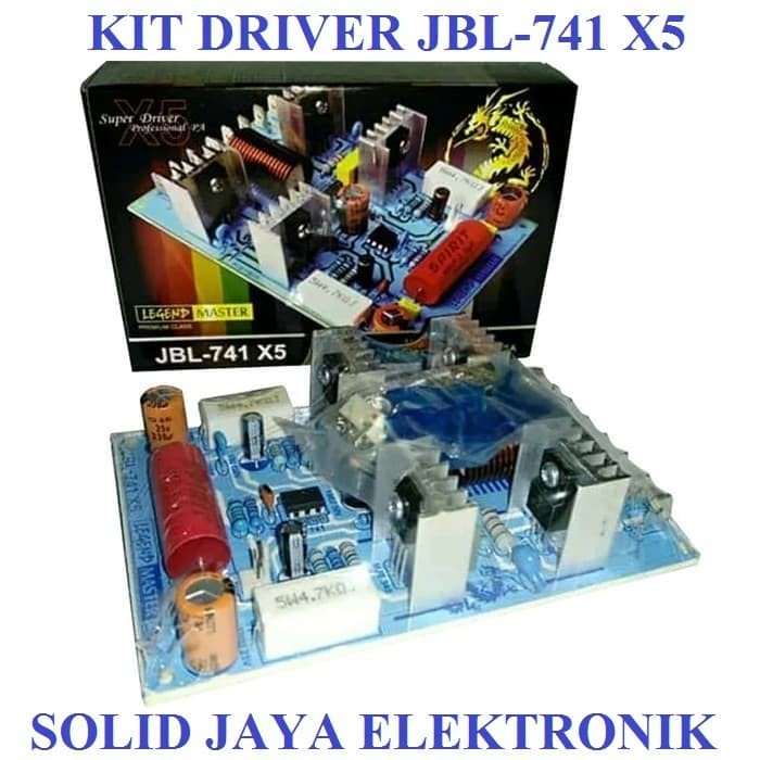 KIT SUPER DRIVER POWER AMPLIFIER JBL 741 X5 JBL-741 X5 LEGEND MASTER