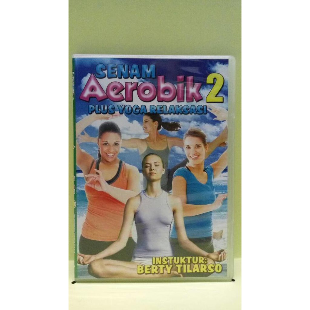 PROMO MURAH SENAM AEROBIK ZUMBA FITNESS BERSAMA BERTY TILARSO ( KASET DVD ) HEMAT 20%