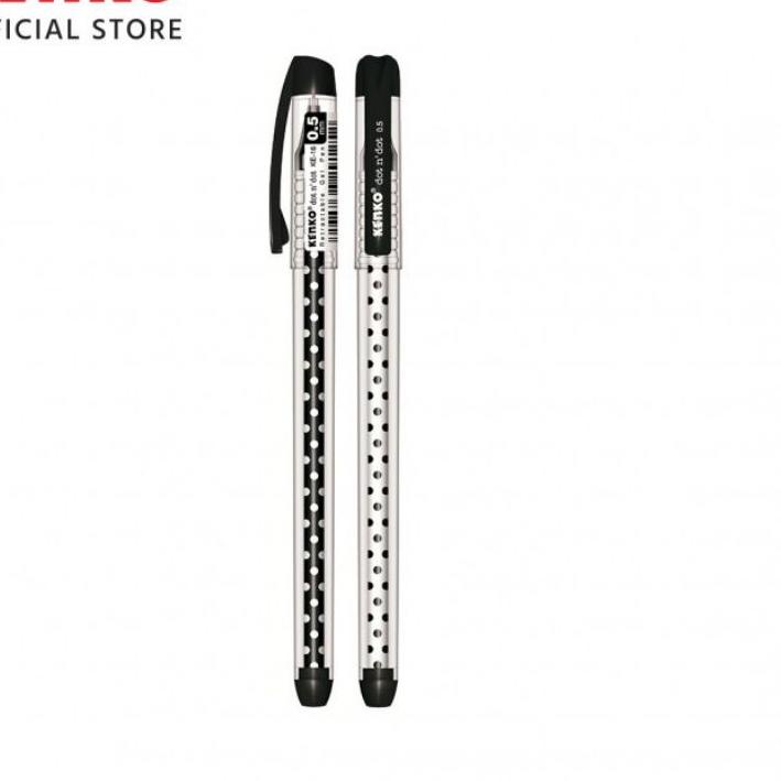 

Terjangkau - Pulpen gel kenko KE-16 Dot n Dot 12 pcs ,.