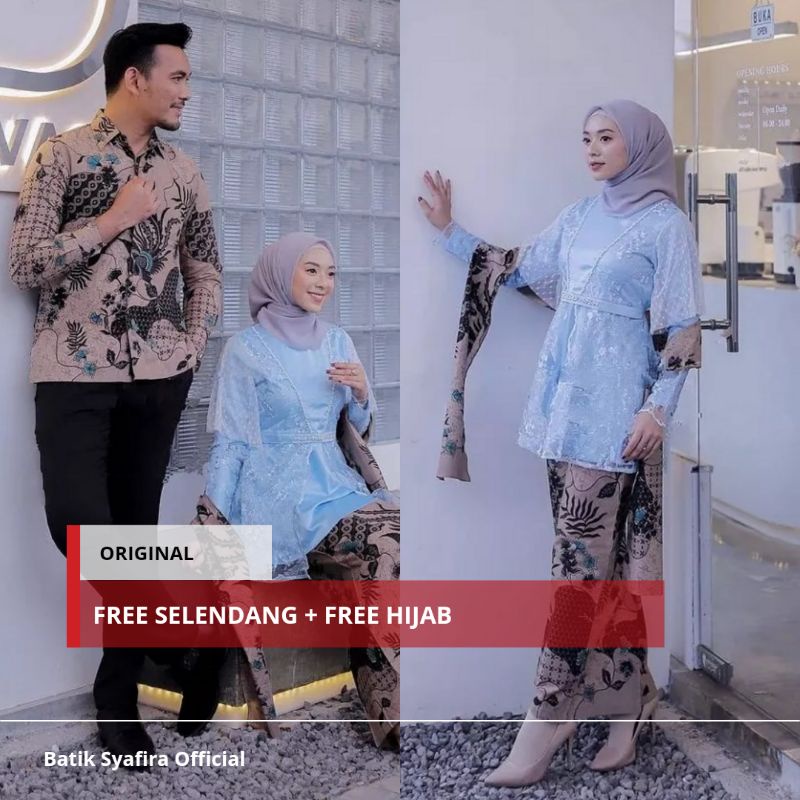 Kebaya Batik Couple Anesya  • Batik Couple • Kebaya Wisuda • Kebaya Lamaran