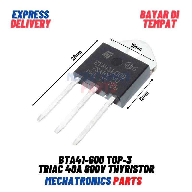 BTA41 BTA41-600 TOP-3 TRIAC 40A 600V THYRISTOR