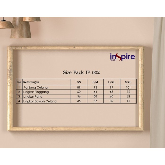 INSPIRE PANTS IP 02 BAHAN COTTON STREET CELANA PANJANG BAWAHAN MUSLIMAH POLOS FORMAL