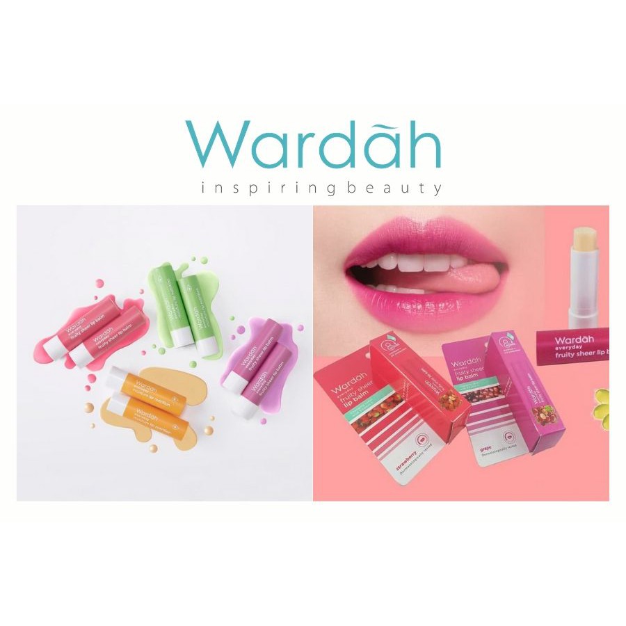 ★ BB ★ WARDAH Everyday Fruity Sheer Lip Balm