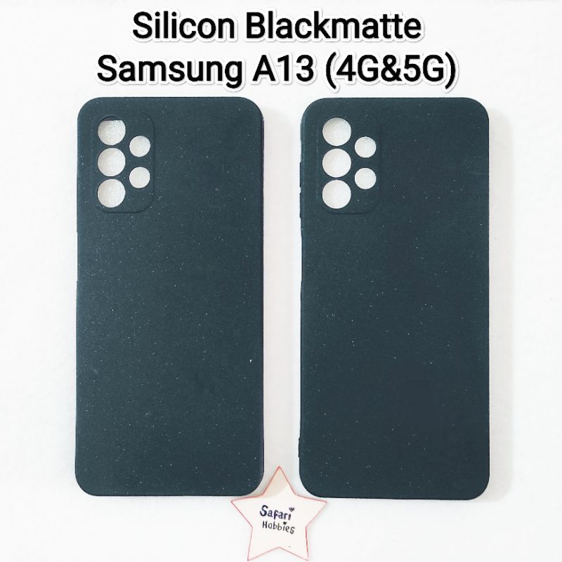 Samsung A13 Silicon Blackmatte (COD)