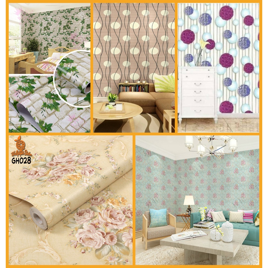 Wallpaper Dinding Sticker WalLpaper / Stiker Wallstiker Motif ALL BEST SELLER !!! - Pusat Wallpaper