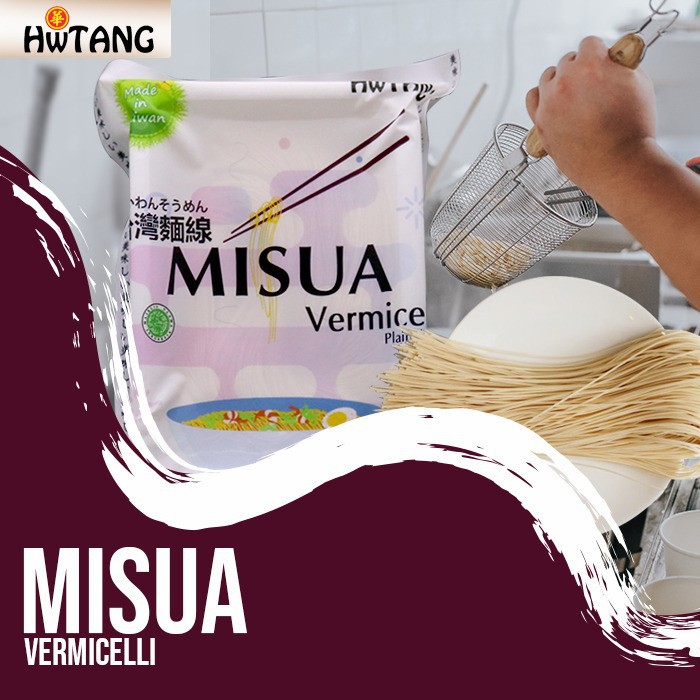 

New Ready Stock !!! Makanan Instant / Mie Misu4 Taiwan / Halal / Plain 300G