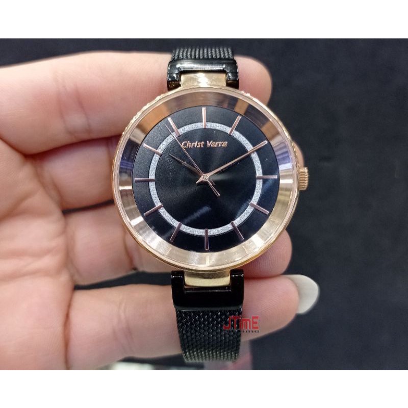 Jam Tangan Wanita Christ Verra CV 71602L Wanita Original