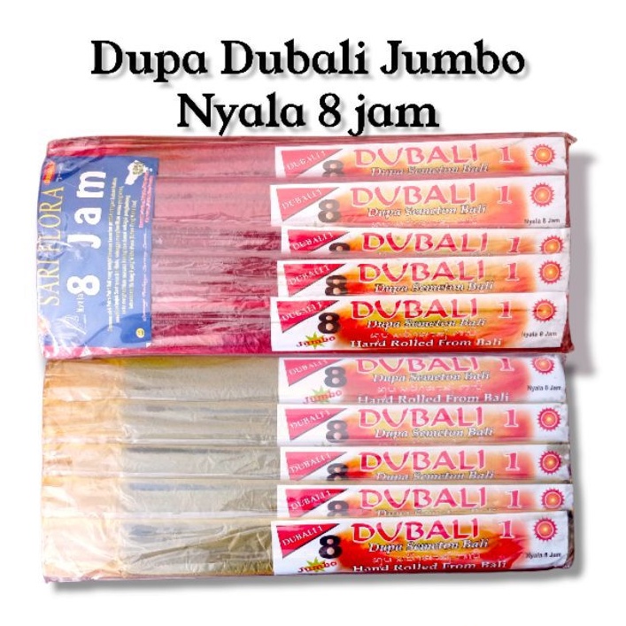 Dupa Hio Dubali Jumbo nyala 8 jam