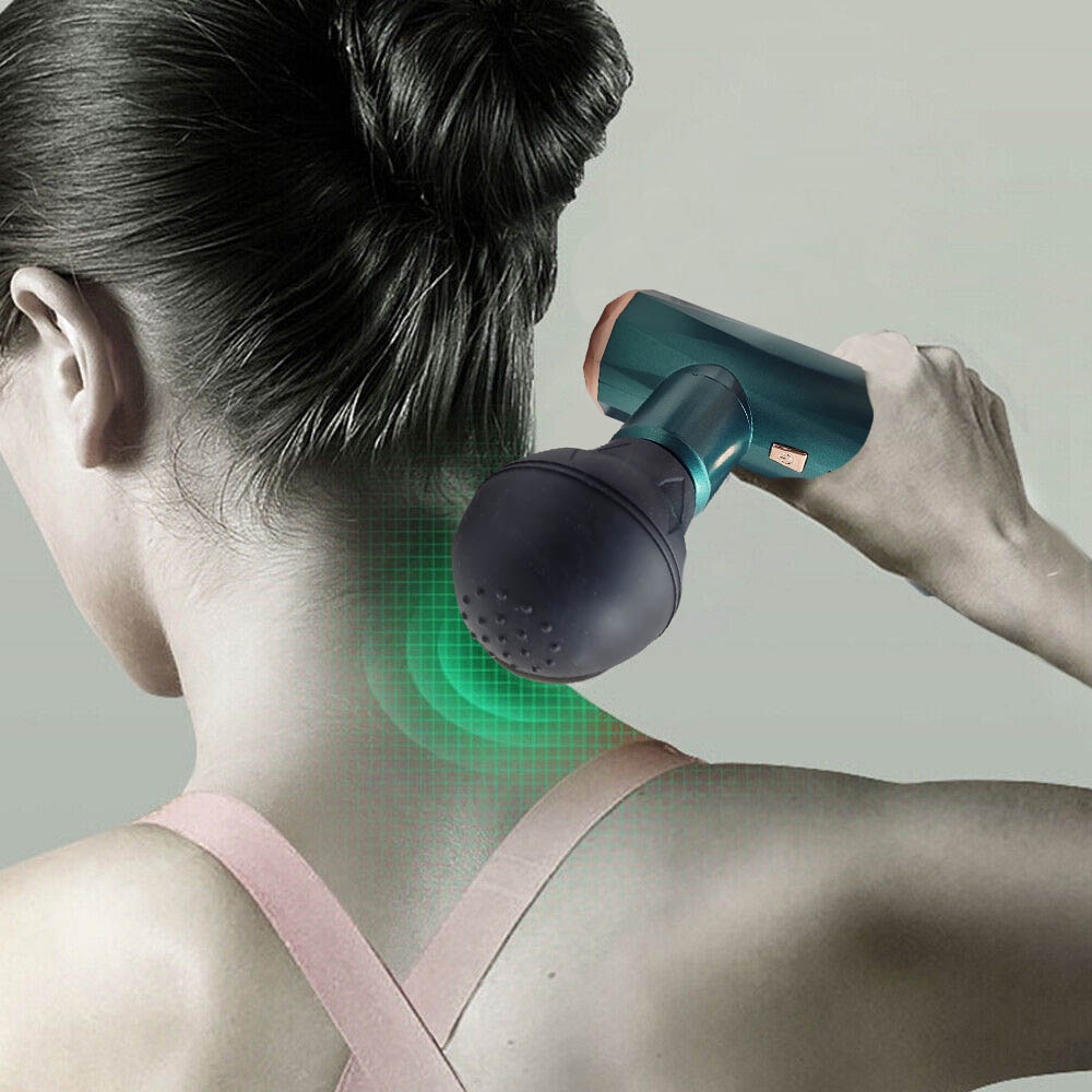 Mini Pijat Massage Muscle V4 / FASCIAL GUN 3 Speed Getar