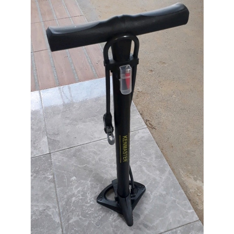 [COD] Kenmaster Pompa Ban Sepeda Hitam / Bike Pump 50 cm (KM-5435)  ORIGINAL KENMASTER