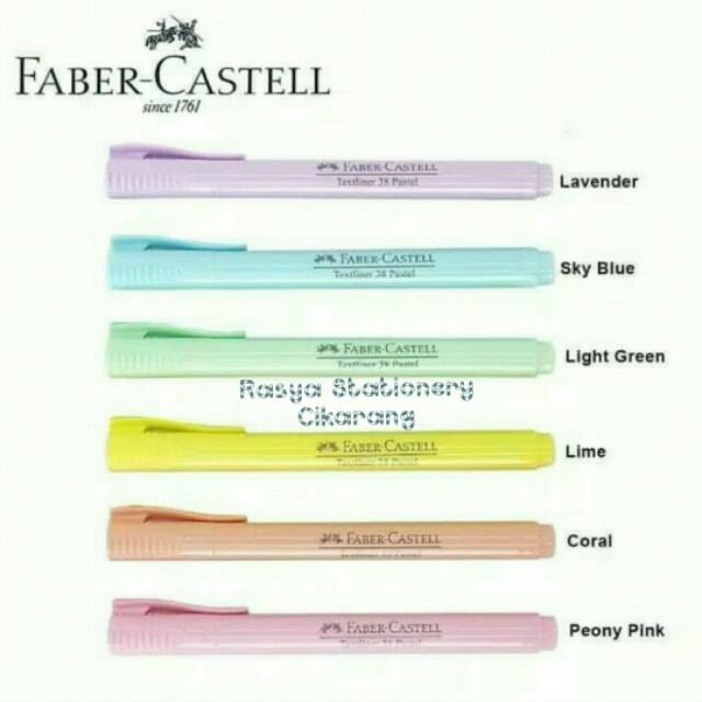 

Faber - Castell Textliner 38 ink pastell