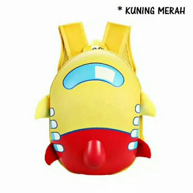 Tas ransel anak motif roket