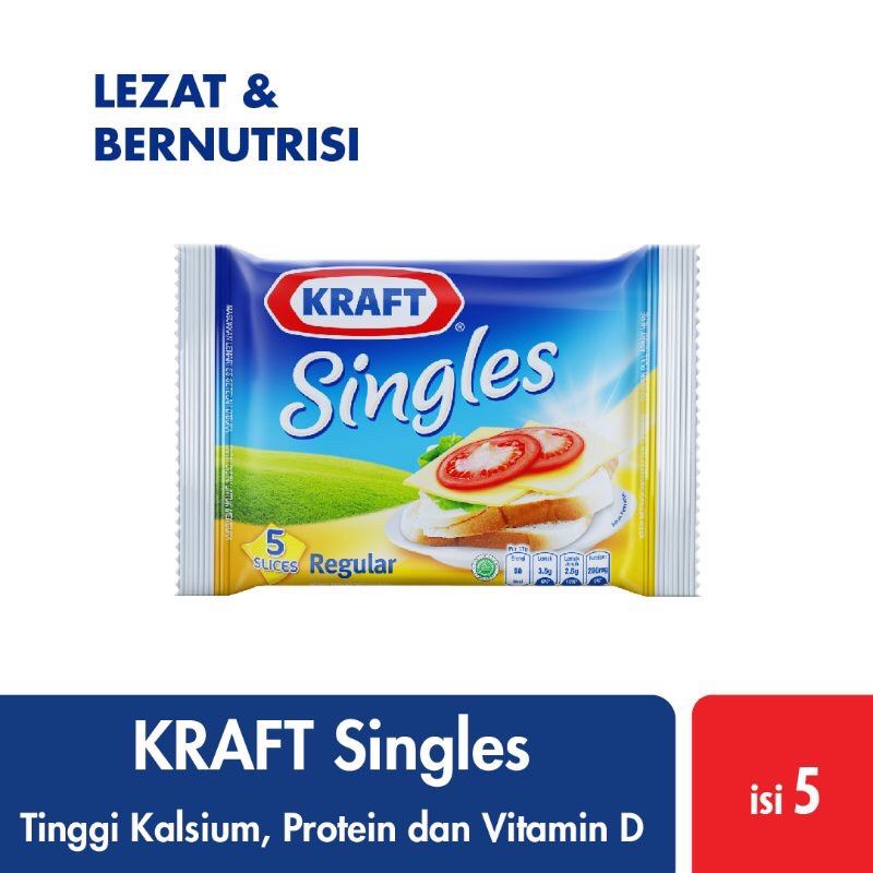 

Kraft Keju Singles 5 Slice