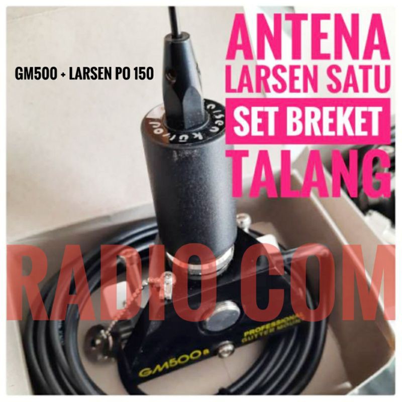 PAKET RADIO RIG KENWOOD TM281A VHF PLUS ANTENA LARSEN PO150 GM500 VHF - RIG KENWOOD TM 281A VHF PLUS ANTENNA MOBIL PO150