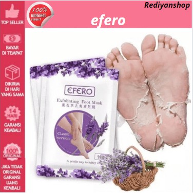 perawatan kaki pecah / pengelupas kulit kaki / perawatan kaki foot mask