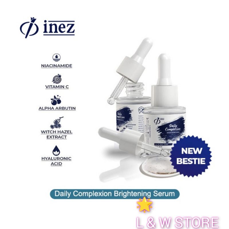 Inez Daily Complexion Brightening Serum/Serum Wajah /BPOM