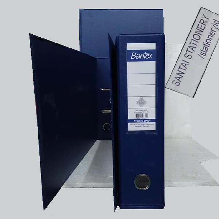 

Binder Loose Leaf - Binder Polos - Binder Plastik Ordner A3 70Mm Landscape Bantex 1468 01 Biru