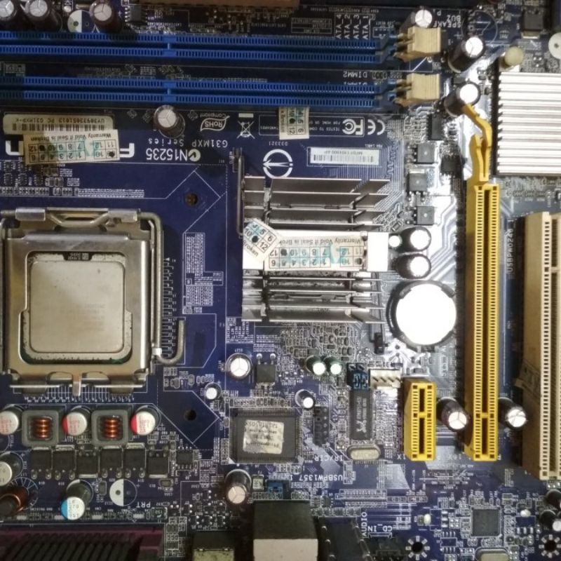 OBRAL MOBO COCOK UNBK POXCONN G31 DDR 2
