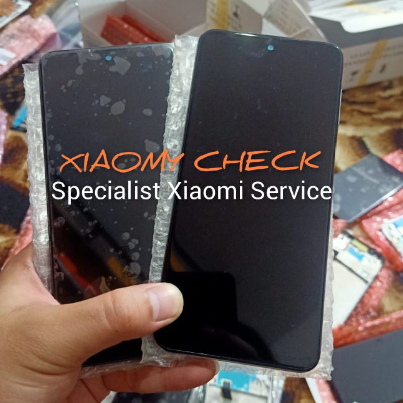 [ CHECK.ID ] LCD + FRAME XIAOMI REDMI NOTE 9 PRO ORIGINAL SERVICE PRODUCT