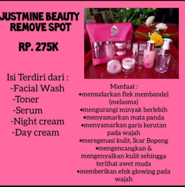 ⭐HS⭐ JUSTMINE BEAUTY SKINCARE ORIGINAL BPOM