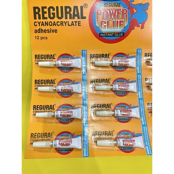 lem besi regural / power glue instant glue / lem metal / lem kaca / lem kayu