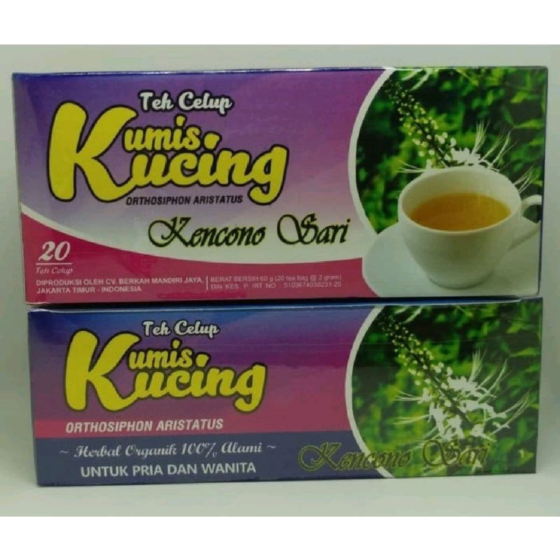 Teh Celup Herbal Kumis Kucing Teh herbal indonesia 100% original