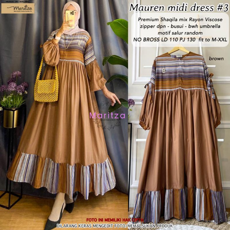 Mauren midi dress ORI by maritza