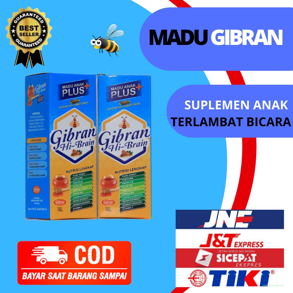 Madu Gibran Madu Khusus anak telat bicara