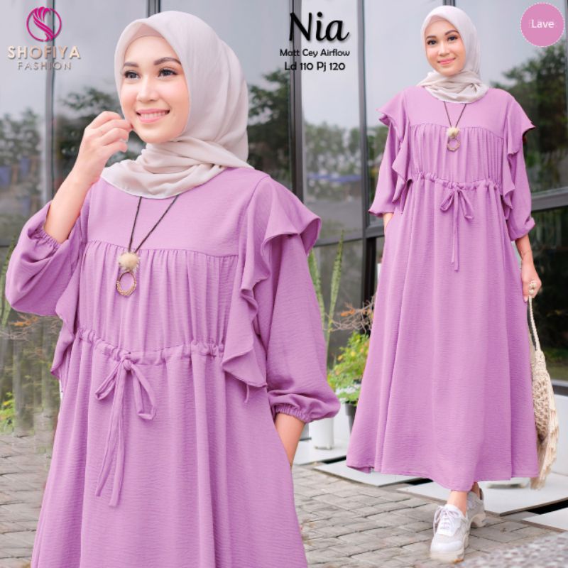 Nia Midi Dress by Shofiya Fashion