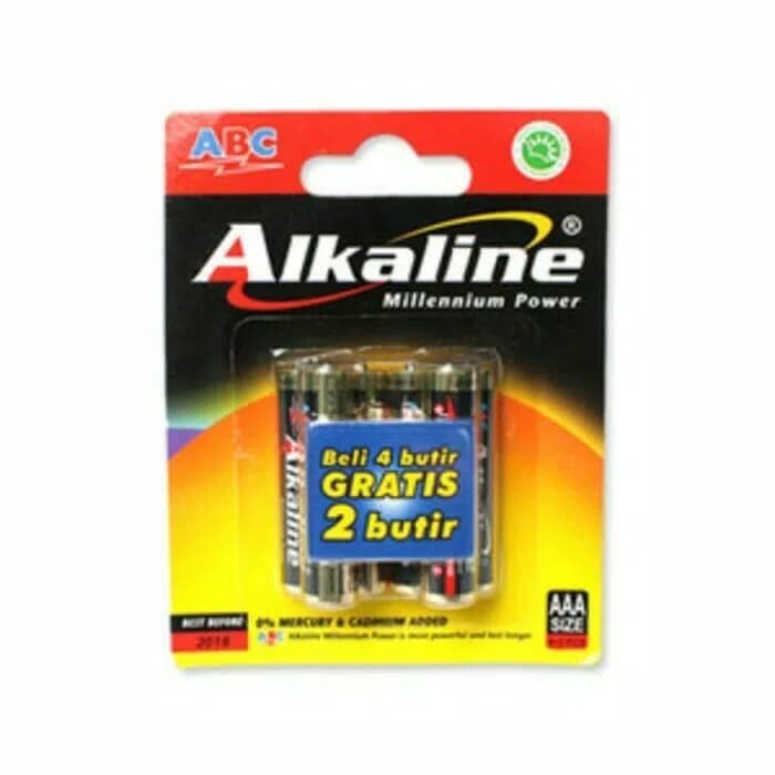 

Baterai Alkaline isi 6pcs