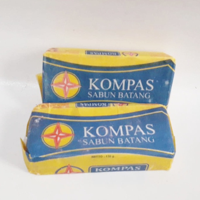 Sabun Kompas Sabun Cuci Penghilang Noda Sabun Kompas Batangan 130gram | Sabun Penghilang Noda Memban
