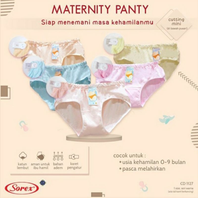 Celana Hamil Sorex 1127 ( mini )/ CD maternity Sorex 1127