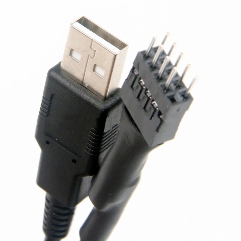 Btsg Kabel Adapter USB 9-Pin Male Ke Single USB Tipe A Male