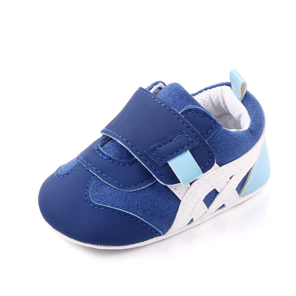 HappyOliver 2442 JUSTICE Sepatu Anak Laki Sepatu Bayi Prewalker Shoes 0-18 bulan Import