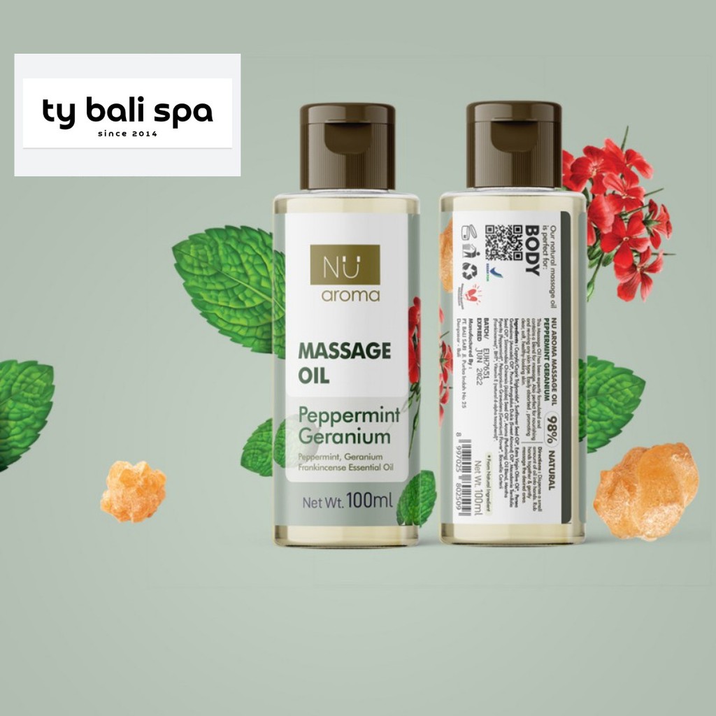 Nu Aroma Massage Oil / Minyak Pijat