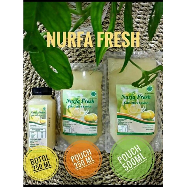 

NURFA FRESH SARI LEMON ASLI//VITAMIN UNTUK COVID