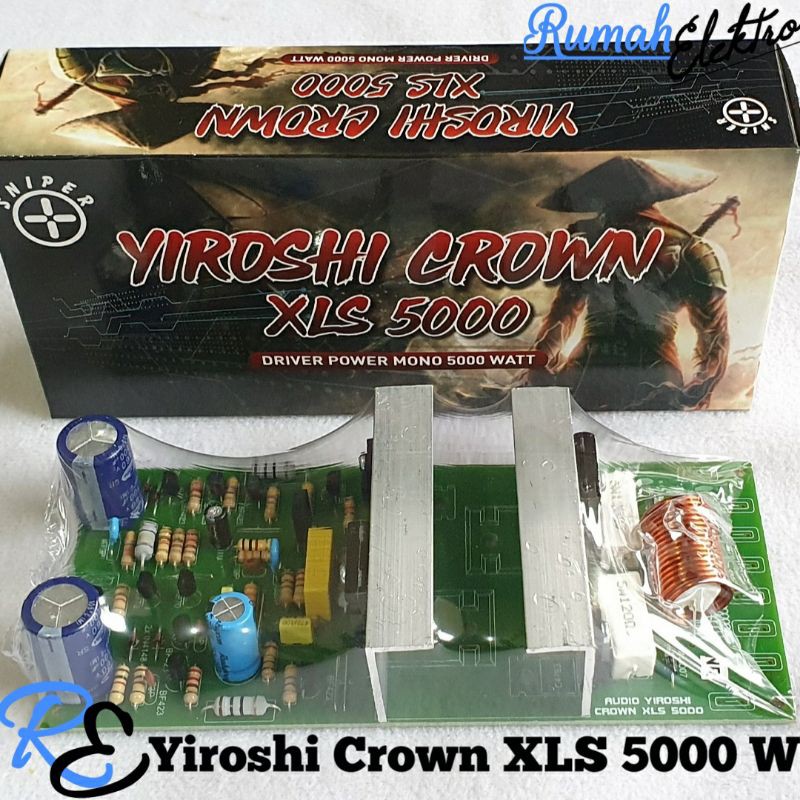 KIT DRIVER YIROSHI CROWN XLS 5000 WATT