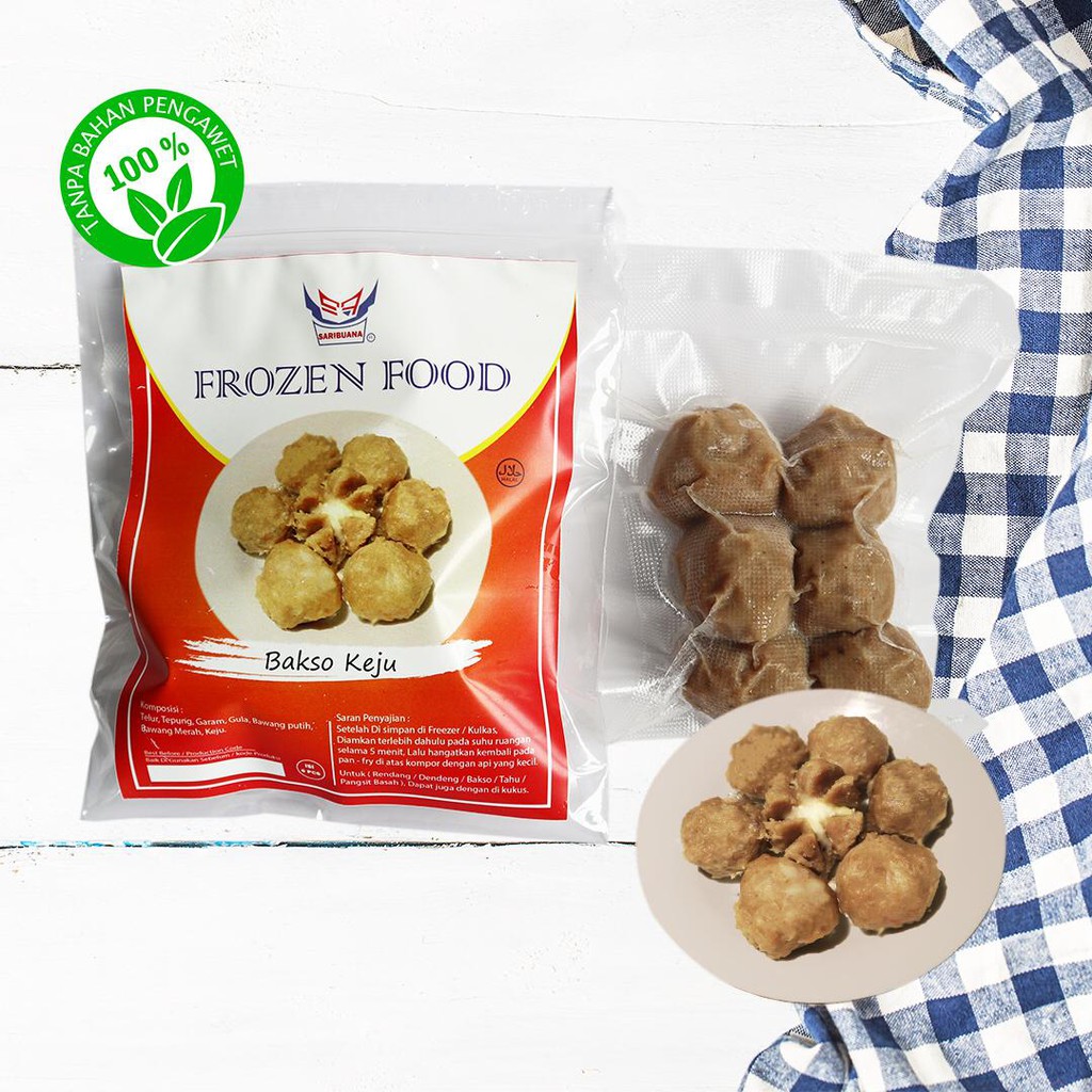 

Bakso Keju isi 6 Pcs "Saribuanafood" Frozen