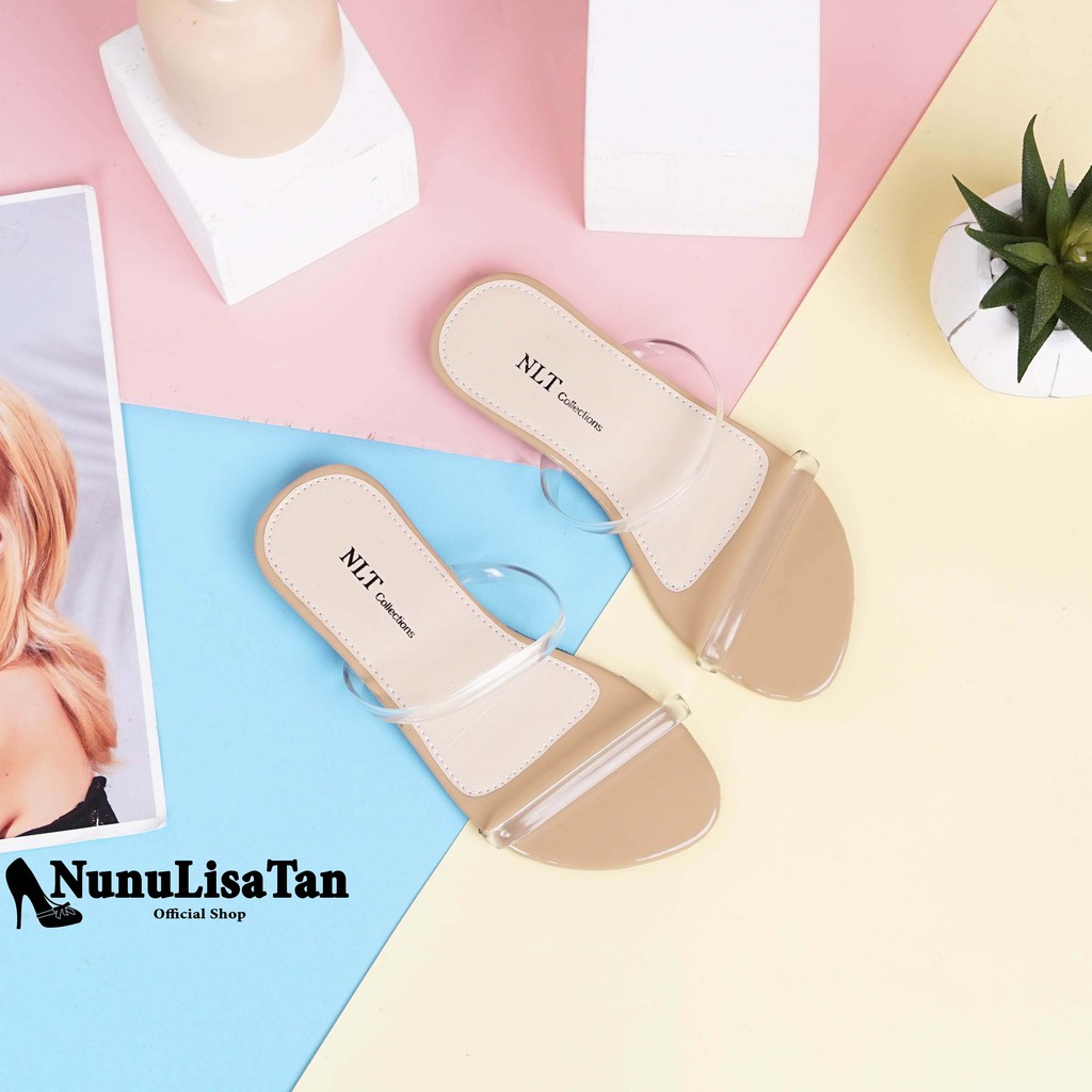 NunuLisaTan KIARA - Sandal Sendal Cantik Lucu Jelly Korea