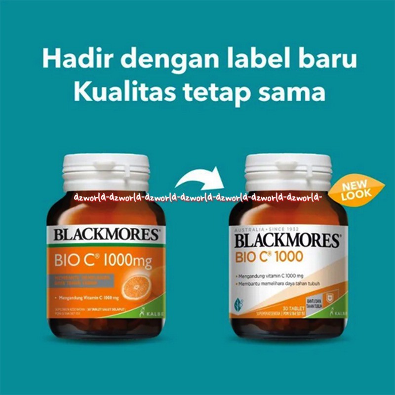 Blackmores Bio C 1000mg Suplemen 30pcs Vitamin C Blackmore Rasa Jeruk Orange