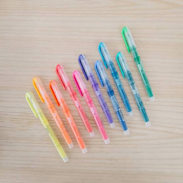 

PAKET 10 WARNA ZEBRA SPARKY 1 HIGHLIGHTER MODEL PEN