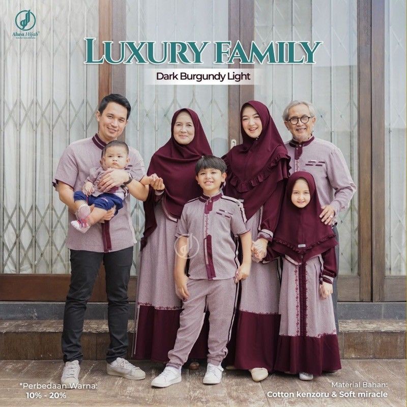 sarimbit luxury family by alwa hijab