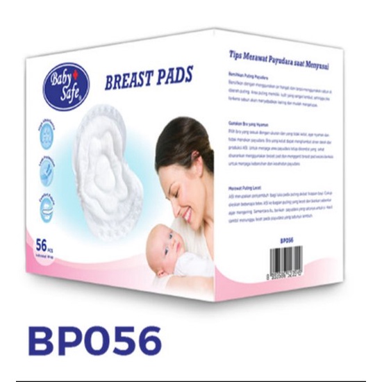 Baby Safe Breastpads Box Isi 56