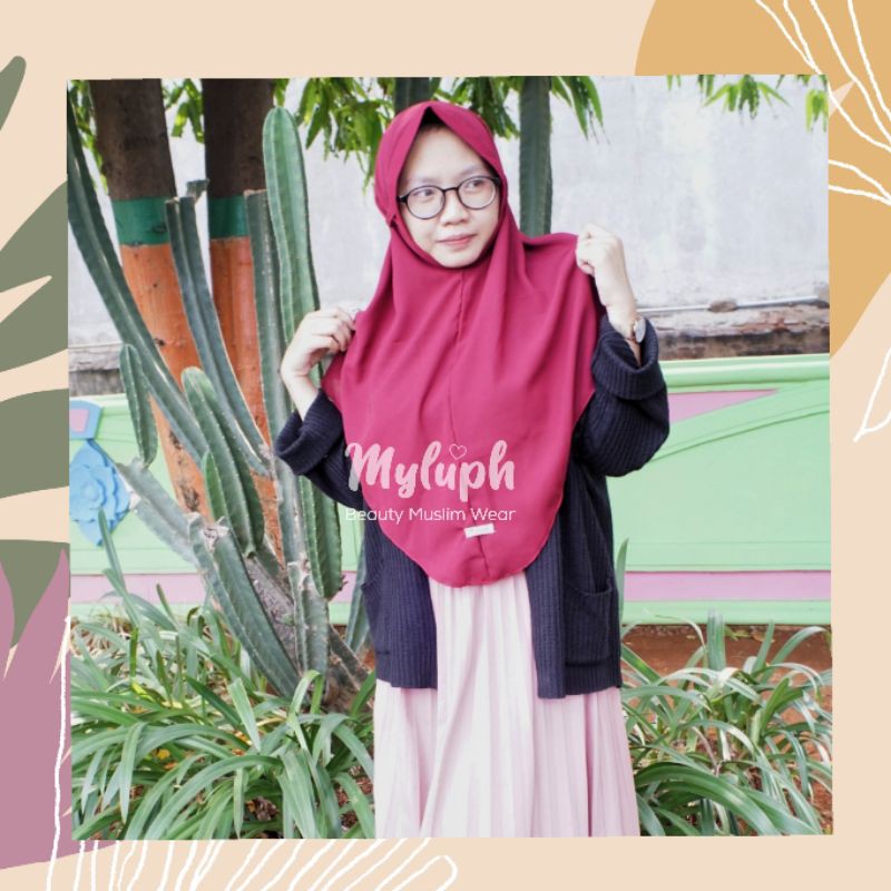 HIJAB BERGO MARYAM REMAJA M BERGO MARYAM PREMIUM BERGO MARYAM WOLFIS HIJAB SYARI BERGO MURAH  PED