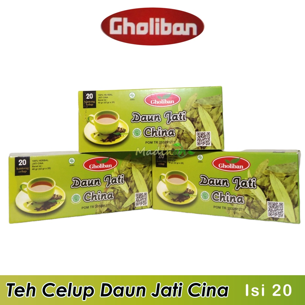 Teh Celup Daun Jati Cina Gholiban