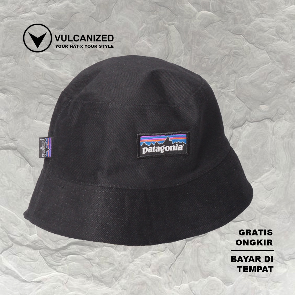 Topi Bucket Hat Distro Korea Bordir Premium PATAGONIA THANKSINSOMNIA DICKIES SKYMO Bahan Ori Raffel