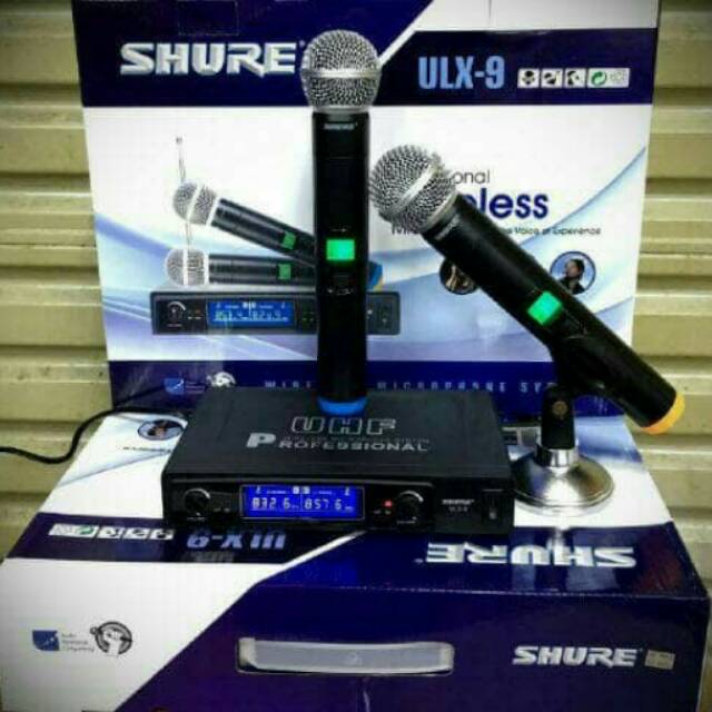 Mic wireles SHURE microphone wireles SHURE ULX9