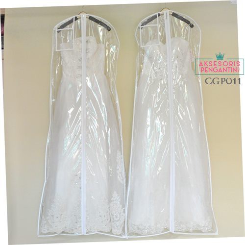 [PRODUK FAVORIT] AKSESORIS WEDDING COVER GAUN PENGANTIN TAS PELINDUNG JAS CGP011