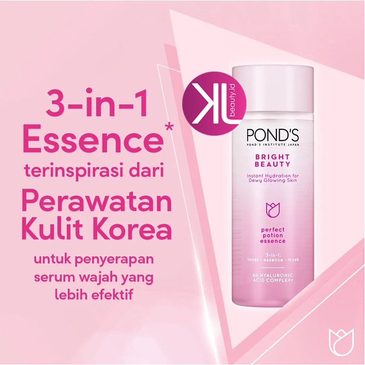 Ponds 3In1 Essence + Toner Perfect Potion Bright Beauty