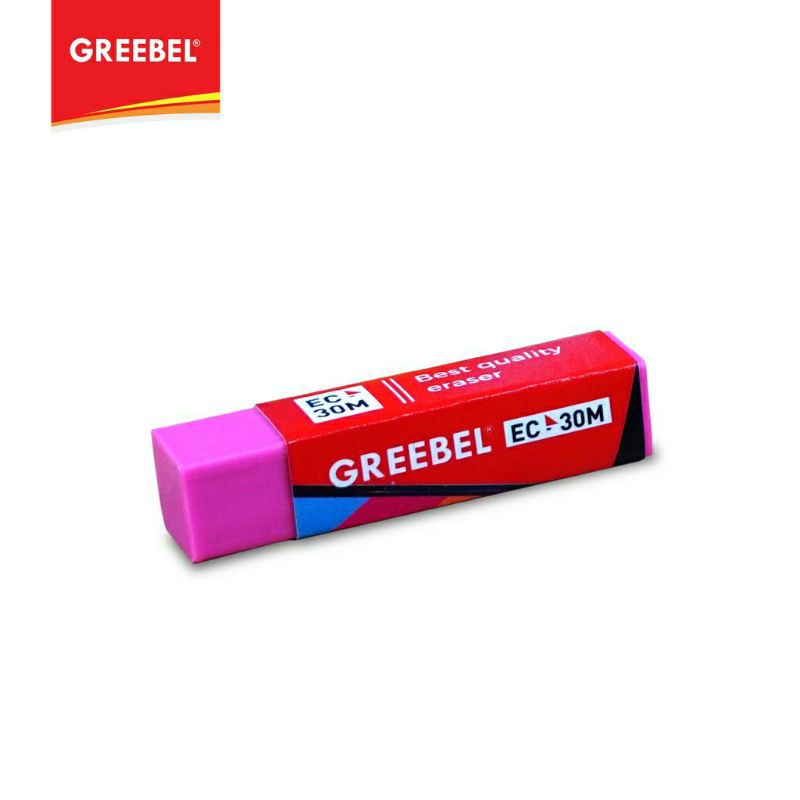 GREEBEL Penghapus Warna Warni / Eraser EC 30 M (Box / 30pcs)